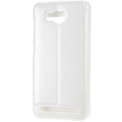 Huawei Y3 II (Huawei Y3 2) balts atvēramais „Smart Window“ ādas maciņš / Vacins.lv