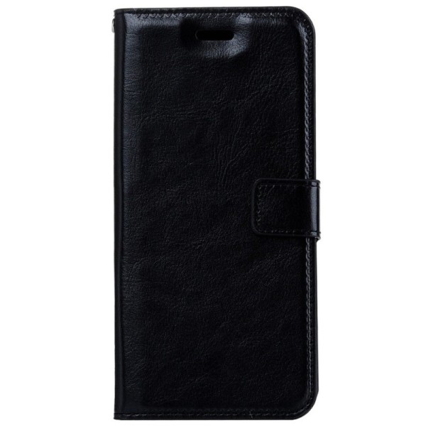 Atvēramais maciņš, grāmata - melns (Honor 8)