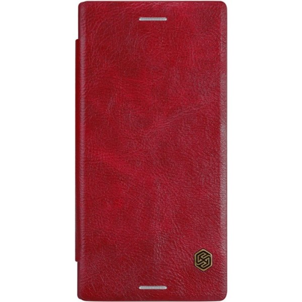 „Nillkin“ Qin atverčiamas dėklas - raudonas (Xperia XZ)