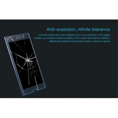 Sony Xperia XZ „Nillkin“ H Tempered Glass sustiprintos apsaugos apsauginis ekrano stiklas 0,33 mm / Priedai.lt