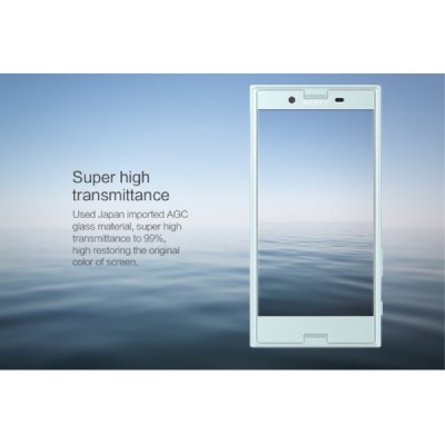 Sony Xperia X Compact „Nillkin“ H Tempered Glass sustiprintos apsaugos apsauginis ekrano stiklas 0,33 mm / Priedai.lt