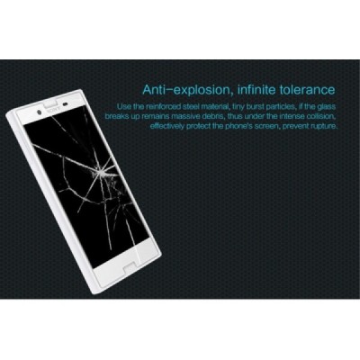 Sony Xperia X Compact „Nillkin“ H Tempered Glass sustiprintos apsaugos apsauginis ekrano stiklas 0,33 mm / Priedai.lt