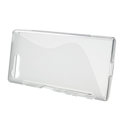 Sony Xperia X Compact (F5321) cieta silikona (TPU) dzidrs (pelēks) un matēts apvalks / Vacins.lv