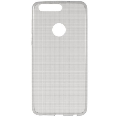 Honor 8 (Huawei Honor 8) dzidrs (caurspīdīgs) cieta silikona TPU pasaulē planākais pelēks apvalks / Vacins.lv