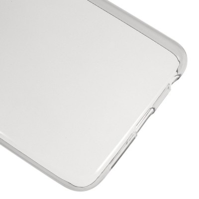 Honor 8 (Huawei Honor 8) dzidrs (caurspīdīgs) cieta silikona TPU pasaulē planākais pelēks apvalks / Vacins.lv