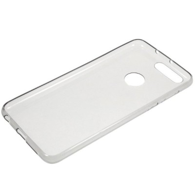 Honor 8 (Huawei Honor 8) dzidrs (caurspīdīgs) cieta silikona TPU pasaulē planākais pelēks apvalks / Vacins.lv