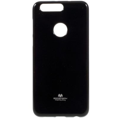 Honor 8 (Huawei Honor 8) Mercury melns cieta silikona (TPU) apvalks / vacins.lv