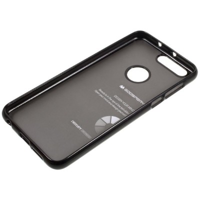 Honor 8 (Huawei Honor 8) juodas Mercury kieto silikono (TPU) dėklas - nugarėlė / Priedai.lt