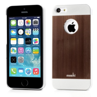 „Moshi“ iGlaze Armour brūns un sudrabs Apple iPhone 5C apvalks / Vacins.lv