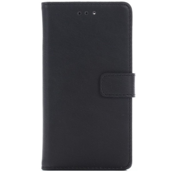 „Retro“ atvēramais maciņš - melns (Xperia X Compact)