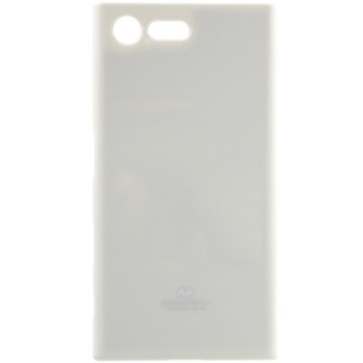 Sony Xperia X Compact (F5321) Mercury balts cieta silikona (TPU) futrālis / Vacins.lv