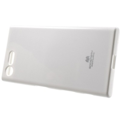 Sony Xperia X Compact (F5321) Mercury balts cieta silikona (TPU) futrālis / Vacins.lv