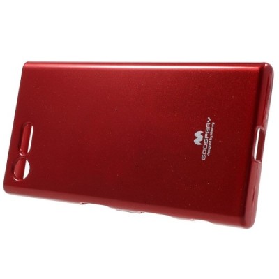 Sony Xperia X Compact (F5321) raudonas Mercury kieto silikono (TPU) dėklas / Priedai.lt