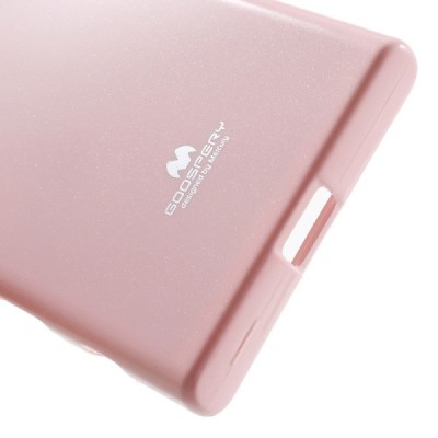 Sony Xperia X Compact (F5321) rožinis Mercury kieto silikono (TPU) dėklas / Priedai.lt