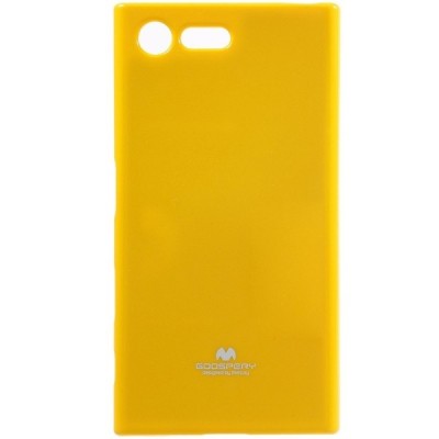 Sony Xperia X Compact (F5321) Mercury dzeltens cieta silikona (TPU) futrālis / Vacins.lv