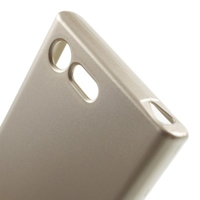 Sony Xperia X Compact (F5321) Mercury zelta cieta silikona (TPU) futrālis / Vacins.lv