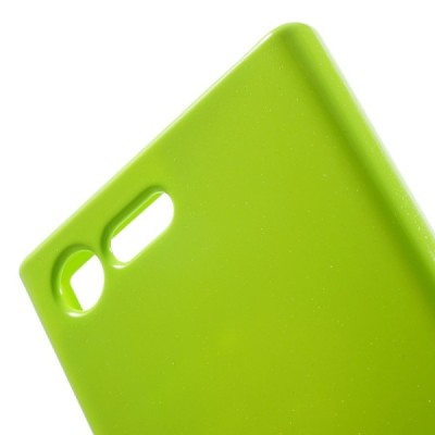 Sony Xperia X Compact (F5321) Mercury zaļš cieta silikona (TPU) futrālis / Vacins.lv