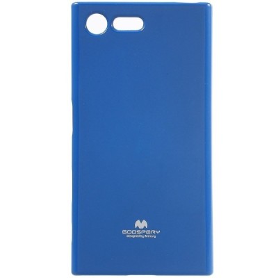 Sony Xperia X Compact (F5321) Mercury tumši zils cieta silikona (TPU) futrālis / Vacins.lv