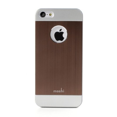 „Moshi“ iGlaze Armour rudas bei sidabrinis Apple iPhone 5C dėklas (dėkliukas) / Priedai.lt