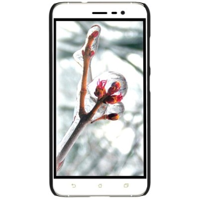 Asus Zenfone 3 5.2 (ZE520KL) Nillkin Frosted Shield juodas plastikinis dėklas / Priedai.lt
