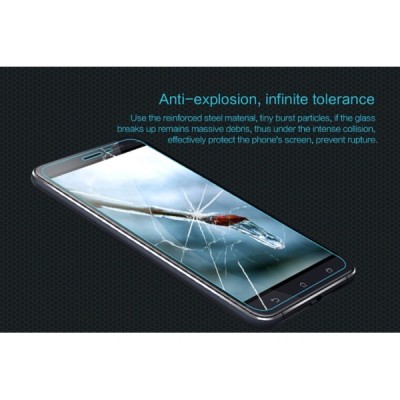 Asus Zenfone 3 5.5 (ZC552KL) Nillkin 9H Tempered Glass ekrāna aizsargstikls / Vacins.lv