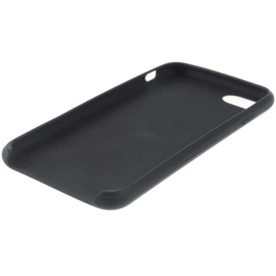 Apple iPhone 7 (iPhone 8) kieto silikono TPU juodas dėklas - nugarėlė / Priedai.lt