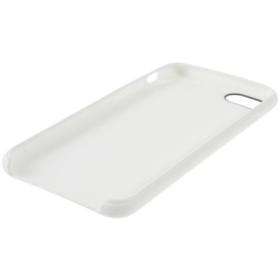 Apple iPhone 7 (iPhone 8) kieto silikono TPU baltas dėklas - nugarėlė / Priedai.lt