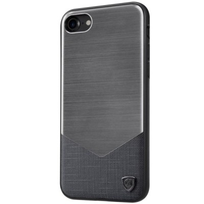 Apple iPhone 7 (iPhone 8) greznais Nillkin Lensen melns maciņš / Vacins.lv