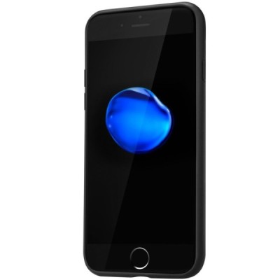 Apple iPhone 7 (iPhone 8) Nillkin Lensen prabangus sidabrinis dėklas (dėkliukas) / Priedai.lt