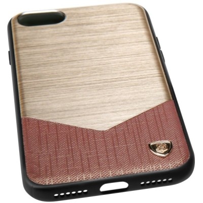 Apple iPhone 7 (iPhone 8) greznais Nillkin Lensen zelta maciņš / Vacins.lv