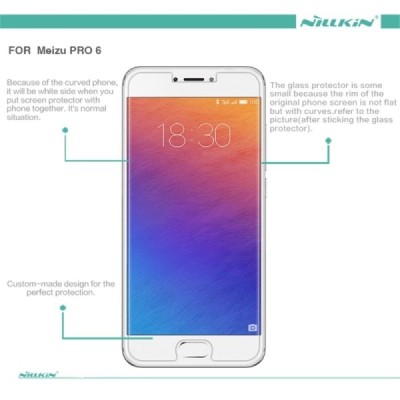 Meizu Pro 6 „Nillkin“ Amazing H+ Pro Tempered Glass ekrāna aizsargstikls / Vacins.lv