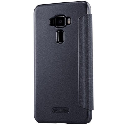 Asus Zenfone 3 5.2 (ZE520KL) „Nillkin“ Sparkle atvēramais pelēks maciņš / Vacins.lv