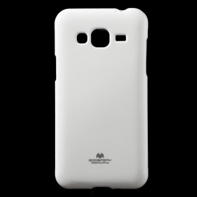 Samsung Galaxy J3 2016 (J310) Mercury balts cieta silikona (TPU) futrālis / Vacins.lv