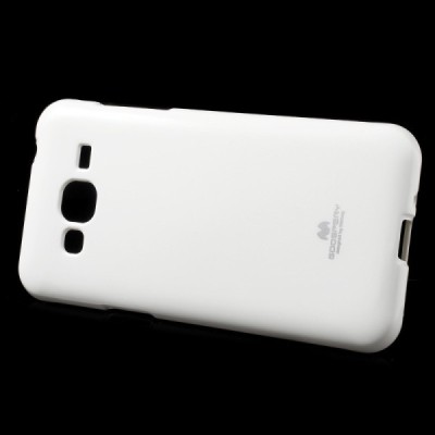 Samsung Galaxy J3 2016 (J310) Mercury balts cieta silikona (TPU) futrālis / Vacins.lv