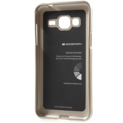 Samsung Galaxy J3 2016 (J310) Mercury zelta cieta silikona (TPU) futrālis / Vacins.lv