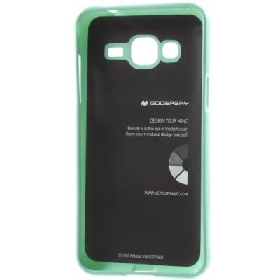 Samsung Galaxy J3 2016 (J310) Mercury piparmētru cieta silikona (TPU) futrālis / Vacins.lv