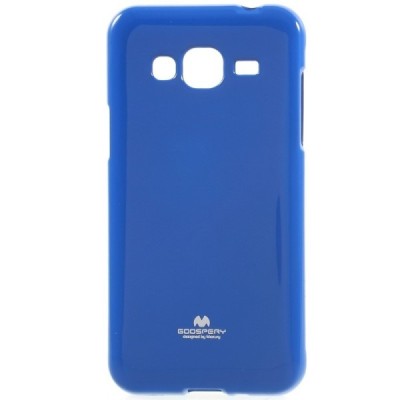 Samsung Galaxy J3 2016 (J310) Mercury tumši zils cieta silikona (TPU) futrālis / Vacins.lv