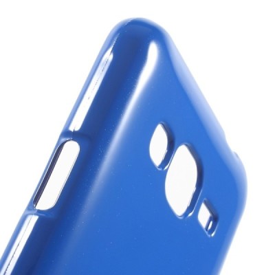 Samsung Galaxy J3 2016 (J310) Mercury tumši zils cieta silikona (TPU) futrālis / Vacins.lv