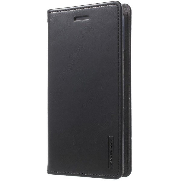 „Mercury“ Blue Moon atvērams maciņš - melns (Galaxy J3 2016)