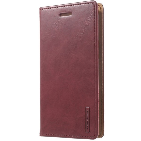 „Mercury“ Blue Moon atvērams maciņš - bordo (Galaxy J3 2016)