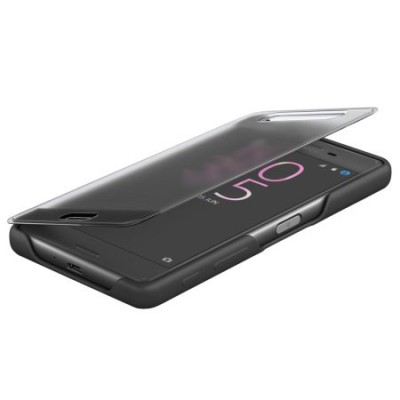 Sony Xperia X Performance origināls Sony Style Cover Touch  melns atvēramais maciņš / Vacins.lv