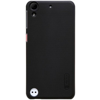 HTC Desire 530 (Desire 630) Nillkin Frosted Shield juodas plastikinis dėklas + apsauginė ekrano plėvelė / Priedai.lt