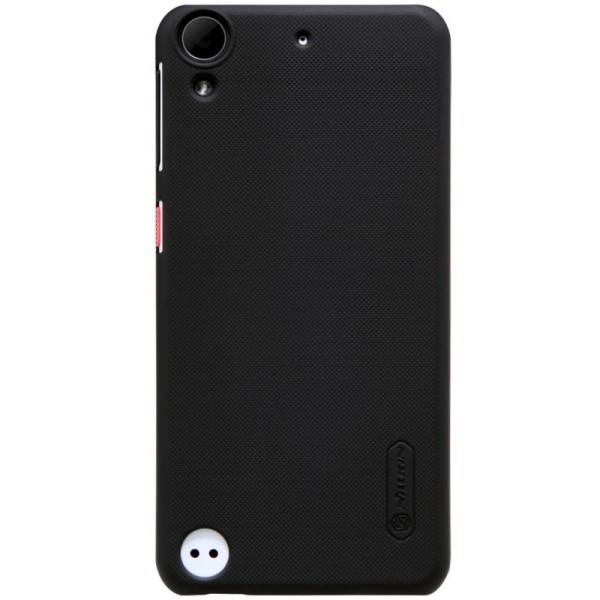 „Nillkin“ Frosted Shield apvalks - melns + ekrāna aizsargplēve (Desire 530)