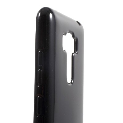 Asus Zenfone 3 Laser (ZC551KL) juodas Mercury kieto silikono (TPU) dėklas / Priedai.lt