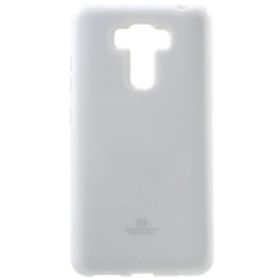 Asus Zenfone 3 Laser (ZC551KL) baltas Mercury kieto silikono (TPU) dėklas / Priedai.lt