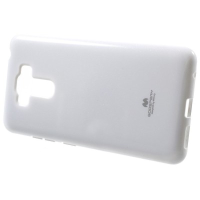 Asus Zenfone 3 Laser (ZC551KL) baltas Mercury kieto silikono (TPU) dėklas / Priedai.lt