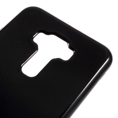 Asus Zenfone 3 5.2 (ZE520KL) juodas Mercury kieto silikono (TPU) dėklas / Priedai.lt