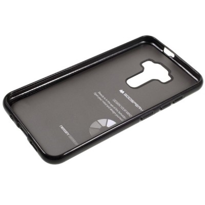 Asus Zenfone 3 5.2 (ZE520KL) juodas Mercury kieto silikono (TPU) dėklas / Priedai.lt