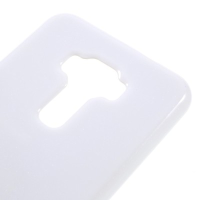 Asus Zenfone 3 5.2 (ZE520KL) Mercury balts cieta silikona (TPU) futrālis / Vacins.lv