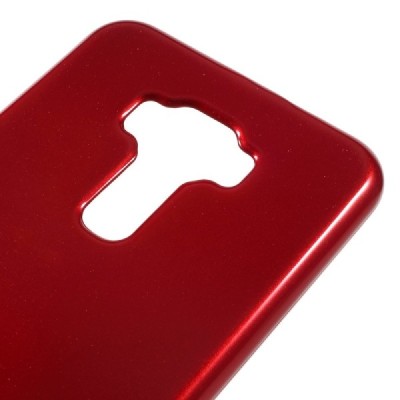 Asus Zenfone 3 5.2 (ZE520KL) Mercury sarkans cieta silikona (TPU) futrālis / Vacins.lv